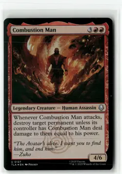 Combustion Man U 127 Foil MTG TLA Magic - Image 1