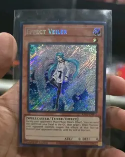 Effect Veiler Secret Rare RA01-EN003 Yugioh - Image 1