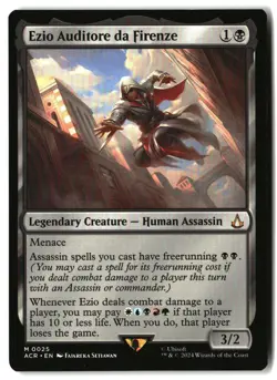 MTG Ezio Auditore da Firenze [ACR - 25] NM 5-17 - Image 1