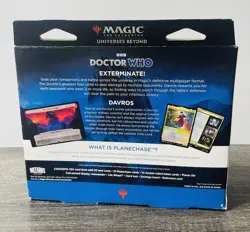 Magic The Gathering Universes Beyond: Doctor Who Masters Of Evil Commander Deck - Image 2