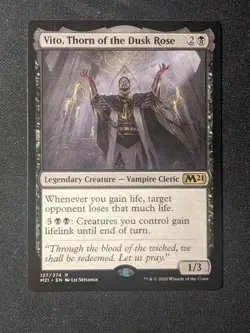 Vito, Thorn of the Dusk Rose - Core Set 2021 (M21) - Image 1