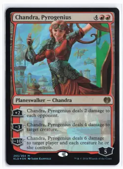 Chandra, Pyrogenius Kaladesh Foil - Image 1