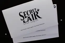 MTG SECRET LAIR Dan Frazier is Back Again: Allied Talismans [REGULAR] SEALED - Image 3