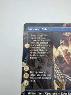 Summon: Valefor (Borderless) Non-Foil Final Fantasy MTG English - Image 2