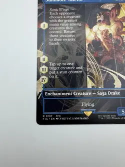 Summon: Valefor (Borderless) Non-Foil Final Fantasy MTG English - Image 4