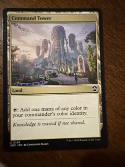 Command Tower Commander: Secrets of Strixhaven Regular - Image 1