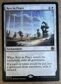 Rest in Peace - Outlaws of Thunder Junction: The Big Score - NM MTG - Image 1
