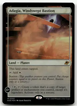 Adagia, Windswept Bastion #250 (Foil) (NM) Edge of Eternities EOE Magic MTG - Image 1