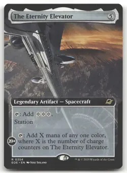 The Eternity Elevator (Extended Art) #354 (NM) Edge of Eternities EOE Magic MTG - Image 1