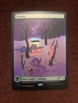 Swamp (1384) Secret Lair Drop Foil - Image 1