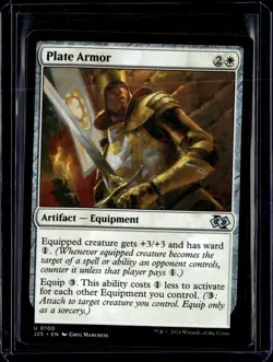 Plate Armor - 100 - J25 - NM - MTG Magic the Gathering - Image 1