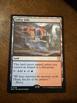Sulfur Falls Commander: Secrets of Strixhaven Regular - Image 1