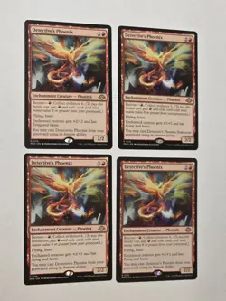 4x Detective's Phoenix - Modern Horizons 3 - MH3 - Near Mint - MTG - Image 1