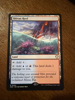 Shivan Reef Commander: Secrets of Strixhaven Regular - Image 1