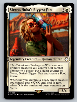 Sierra, Nuka's Biggest Fan R 0025 Universes Beyond: Fallout Regular - Image 1