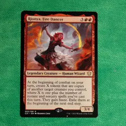 MTG Rionya, Fire Dancer - Commander 2021 #055 - Image 1