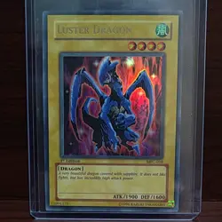 Yu-Gi-Oh! Luster Dragon Ultra Rare Holo Magician's Force 1st Edition - Image 1