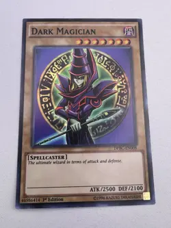 Yugioh! Dark Magician DPBC-EN008 Super Rare 1st Edition NM - Image 1
