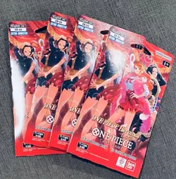 Bandai Namco ONE PIECE EB-03 Extra Booster Heroines English Pack “Lot of 4”🔥 - Image 1