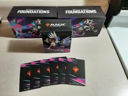 Lot of 2 MTG Foundations Card Storage Bundle Boxes/Pre Release Deck Box/Dividers - Image 2