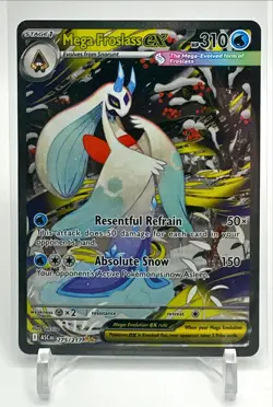 Pokemon Ascended Heroes Mega Froslass EX SIR Secret Illustration Rare 275/217 - Image 1