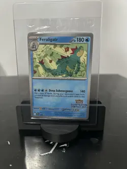 Pokemon TCG Feraligatr Promo Regular 213 Illustration Contest 2024 sealed - Image 1