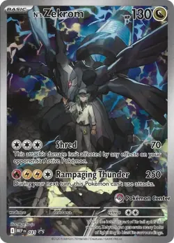 N's Zekrom 031 Promo Me: Mega Evolution Promo Holofoil Pokemon 2026 NM - Image 1