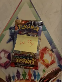 HEAVY! 22.37g Surging Sparks Pokemon TCG Booster Pack - Image 2