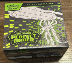 Pokemon Mega Evolution Perfect Order Elite Trainer Box SEALED - Image 1