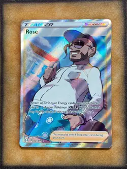 Pokemon Rose 071/072 Shining Fates Full Art Ultra Rare NM - Image 1