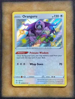 Pokemon Oranguru SV098/SV122 Shining Fates Shiny Vault Shiny Holo Rare NM - Image 1