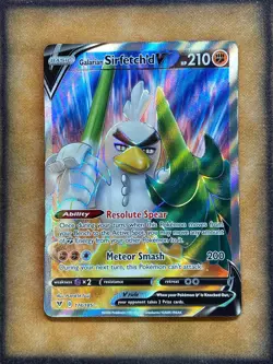 Pokemon Galarian Sirfetch'd 174/185 Vivid Voltage Full Art Ultra Rare NM - Image 1