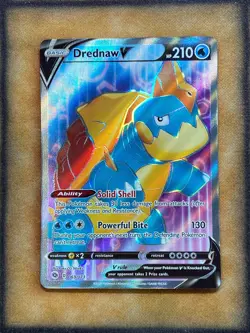 Pokemon Drednaw V 069/073 Champion's Path Full Art Ultra Rare NM - Image 1