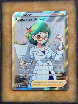 Pokemon Roseanne's Backup 172/172 Brilliant Stars Full Art Ultra Rare NM - Image 1
