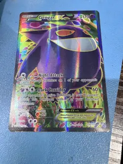 Gengar EX Full Art Ultra Rare 114/119 XY Phantom Forces 2014 Pokemon TCG Card - Image 2