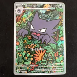 Haunter MEP 027 Illustration Pokemon TCG Black Star Promo NM - Image 1