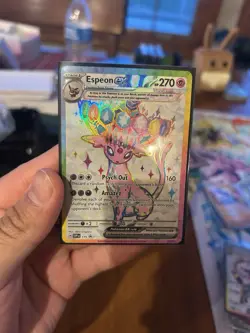 Pokemon TCG Pokemon Espeon ex Espeon Promo Holo - Image 1