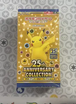 Pokemon TCG SWSH 25th Anniversary Collection Booster Box S8a (Japanese) - Sealed - Image 1