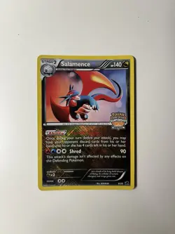 [NM-] Salamence 8/20 Pokemon Dragon Vault Regional Championship Stamp - Image 1