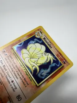 Ninetales Holo Rare Pokemon Card TCG Unlimited Base Set 12/102 Vintage WOTC 1999 - Image 3