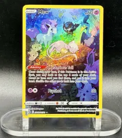 Mew GG10/GG70 UR Holo Pokemon Crown Zenith: Galarian Gallery 2023 NM/LP - Image 2