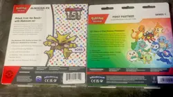 Pokemon TCG: Scarlet & Violet 151 Alakazam Ex X1 & First Partner Illustration X1 - Image 4