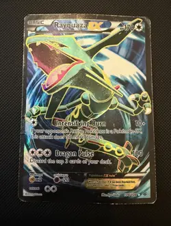 Rayquaza EX Roaring Skies 104/108 Ultra Rare Holo Full Art Pokemon TCG - Image 1