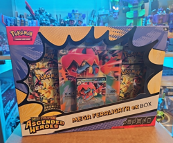 Pokemon TCG Mega Evolution Ascended Heroes Mega Feraligator EX Box Sealed - Image 1
