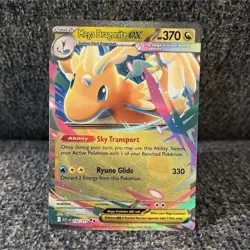 Pokemon Mega Dragonite EX Full Art Holo 152/217 Evolutions Rare English - Image 1