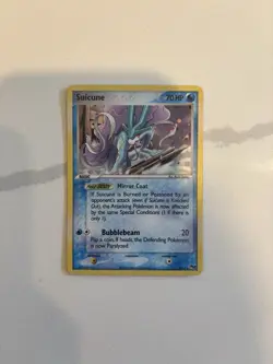 Suicune 4/17 Rare Reverse Holo POP Series 2 2006 Pokemon TCG Card - Image 1