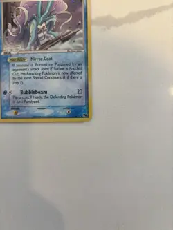 Suicune 4/17 Rare Reverse Holo POP Series 2 2006 Pokemon TCG Card - Image 4