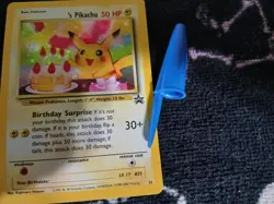 Black Star Promo Birthday Pikachu 24 READ DESCRIPTION FOR CONDITION - Image 5