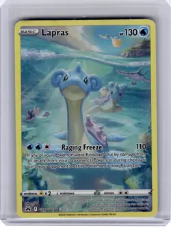2023 Pokemon—Lapras #GG05 Crown Zenith: Galarian Gallery—Rare Holo [Damage] - Image 1