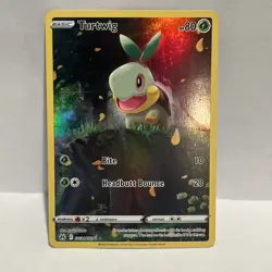 Turtwig Crown Zenith Holo Full Art Ultra Rare Pokemon TCG Card GG31/GG70 - Image 1